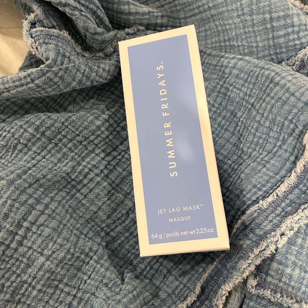 Summer Fridays jet lag mask